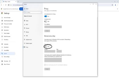 How to Add Proxy in Chrome