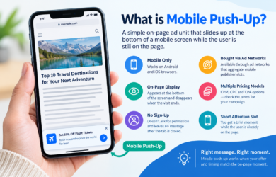 Mobile Push-Up Ad